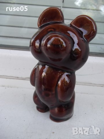Мечка керамична от олимпиадата в Москва, снимка 8 - Други ценни предмети - 42357388