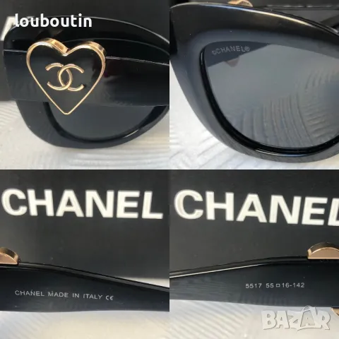 CH дамски слънчеви очила черни , снимка 5 - Слънчеви и диоптрични очила - 48002716