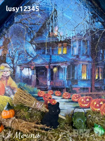 Къщичка-Хелоуин! 🎃👻🎃, снимка 3 - Декорация за дома - 56366968