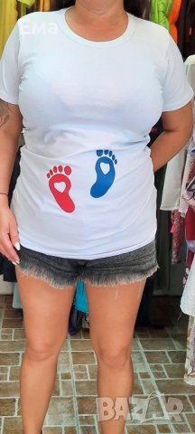 Тениски за бременни , снимка 15 - Дрехи за бременни - 36275569