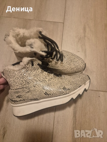 дамски топли зимни обувки , снимка 2 - Дамски боти - 52909855