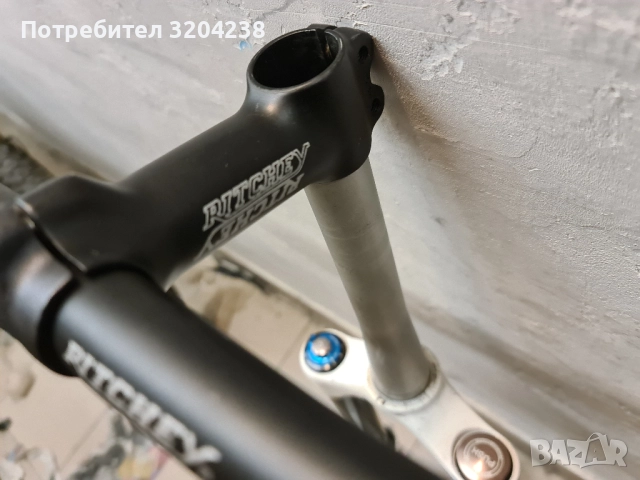 Маркови алуминиеви кормило и лапа Ричи / Ritchey много леки, снимка 4 - Части за велосипеди - 52510012