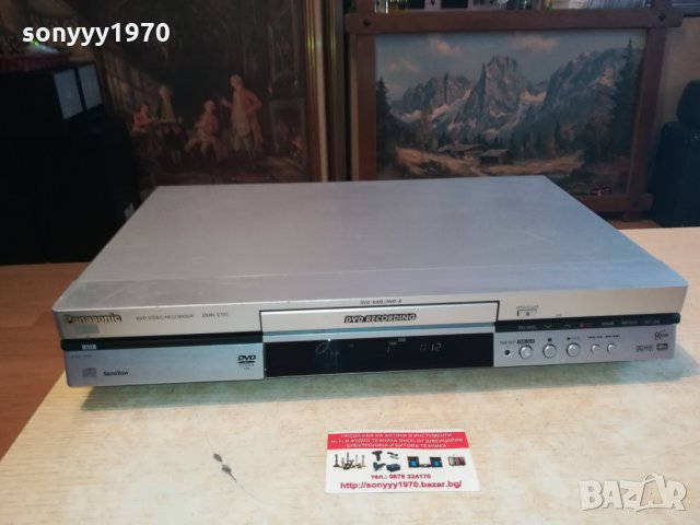 PANASONIC DMR-E50EG DVD VIDEO RECORDER-MADE IN GERMANY 1102221101, снимка 3 - Плейъри, домашно кино, прожектори - 35750422
