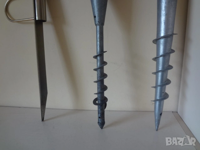 Нова винтова стойка за градински чадър - 3 бр., снимка 7 - Градински мебели, декорация  - 53740412