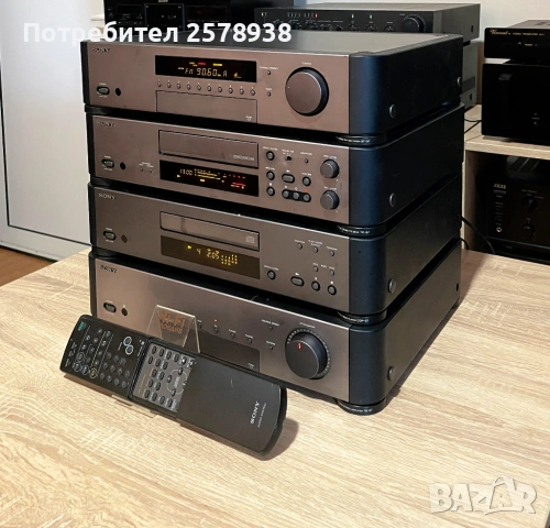 SONY Сет: TA-S7 + CDP-S7 + TC-S7+ ST-S7 Дека е тръглав !!!, снимка 6 - Аудиосистеми - 53289169
