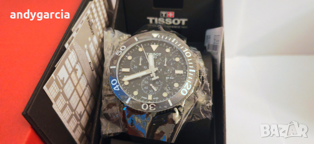  ЧИСТО НОВ TISSOT SEASTAR 1000 CHRONOGRAPH мъжки часовник хронограф T120.417.37.051.02, снимка 9 - Мъжки - 44550942