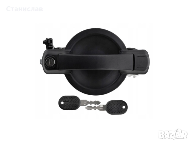 Външна дръжка за багажник с патронник и ключове за Fiat Doblo MK1, снимка 3 - Части - 52300436