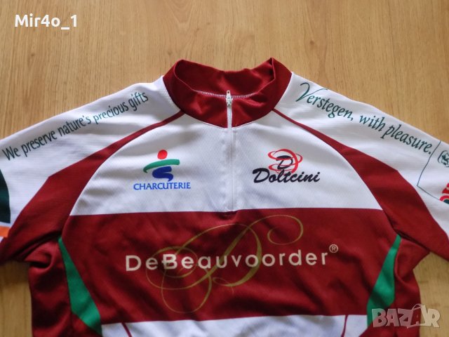 вело джърси doltcini тениска елек шосейно колоездене мъжко оригинал L, снимка 3 - Спортни дрехи, екипи - 41874785