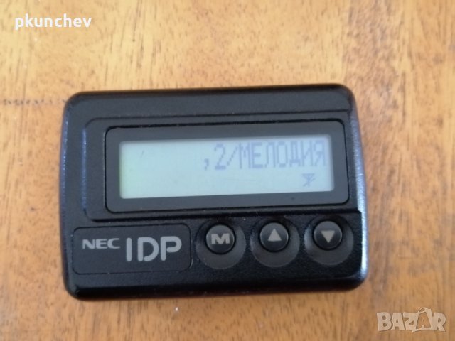 Ретро Пейджър NEC IPD /PA3PY-20B/ Mobipage, снимка 8 - Друга електроника - 42145130