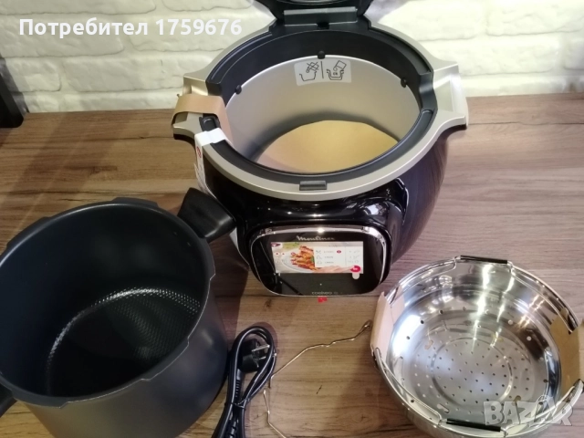 Мултикукър Moulinex Cookeo Touch CE9028 WiFi 6L, снимка 5 - Мултикукъри - 52900192