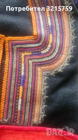 АВТЕНТИЧНА КЮСТЕНДИЛСКА САЯ НОСИЯ ,златна СЪРМА, пафти, снимка 7 - Антикварни и старинни предмети - 50348307