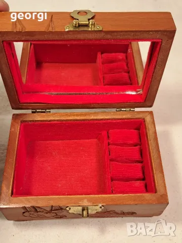 дървена кутия за бижута 21/5, снимка 6 - Декорация за дома - 49213488