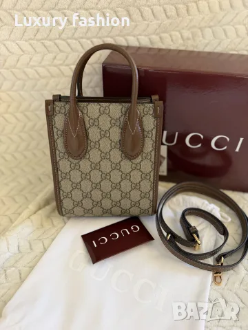дамска чанта Gucci, снимка 2 - Чанти - 56149218