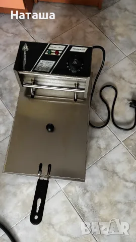 Професионален фритюрник 6L / 2500W - неръждаема стомана, снимка 2 - Обзавеждане на кухня - 56237200