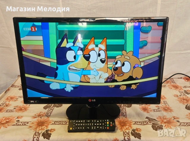 22" Телевизор и Монитор LG 22MA33D – IPS матрица, Цифров тунер, Опция 12V, ТОП!