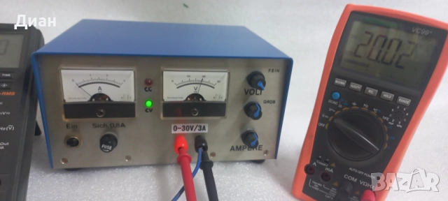 Лабораторно захранване 30V-3A, снимка 5 - Друга електроника - 52663981