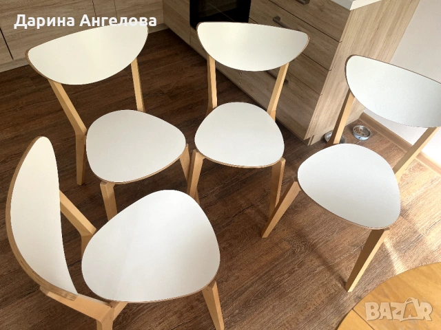 Трапезени столове от Икеа 4бр., снимка 3 - Столове - 53873657