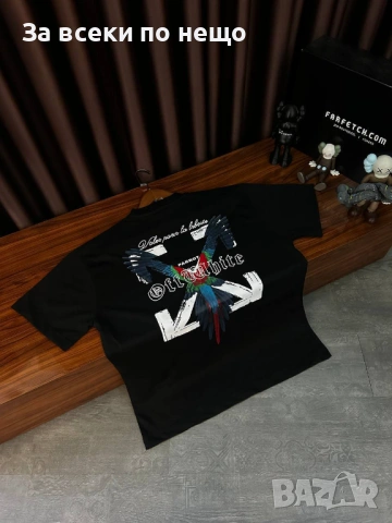 Off-White Мъжка Тениска👕Мъжка Блуза С Къс Ръкав Код Mens P.120, снимка 2 - Тениски - 53821950