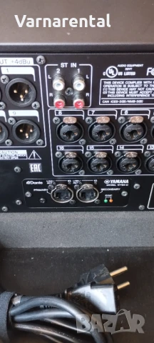 Yamaha TF1 с DANTE карта NY64-D, снимка 5 - Ресийвъри, усилватели, смесителни пултове - 50954003