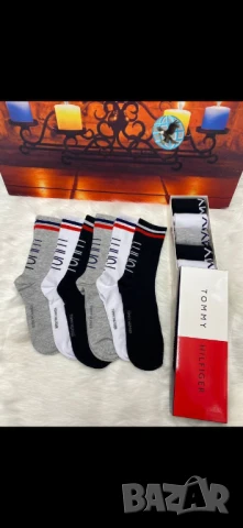чорапи в кутия  adidas nike off white victorias secret tommy hilfiger gucci fendi balenciaga adidas, снимка 8 - Дамски чорапи - 50776197
