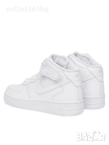 Nike - Air Force 1 Mid '07 номер 37.5,38.5 Оригинал бели Код 5550, снимка 4 - Маратонки - 52095118