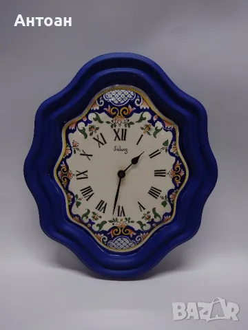 Ръчно изработен керамичен часовник 