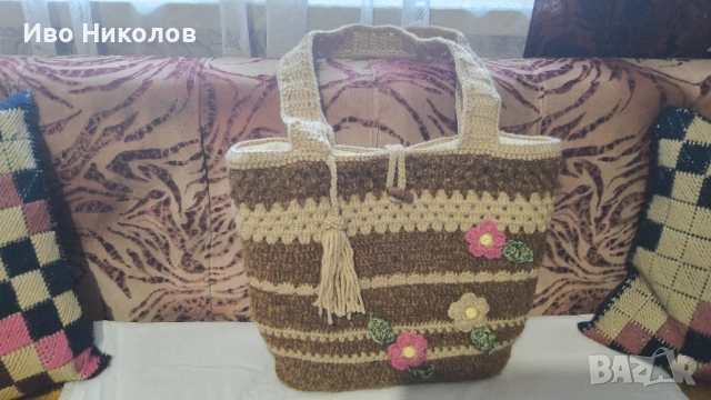Дамски плетени чанти , снимка 5 - Чанти - 53813987