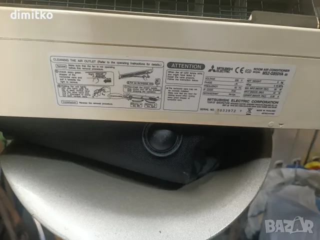Климатици Mitsubishi 18 и Panasonic 24, снимка 3 - Климатици - 50107091