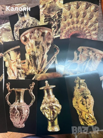 Албум с картички на панагюрското златно съкровище , снимка 5 - Други - 51211354