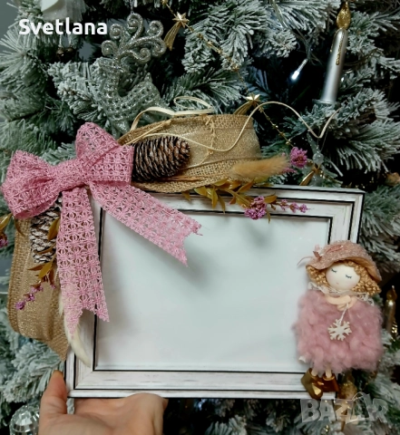 Уникални ,ръчно декорирани рамки, снимка 2 - Картини - 52446942