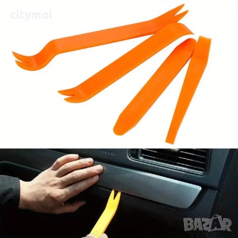 Комплект за сваляне на лайсни, щипки и пластмаси от интериора, снимка 5 - Аксесоари и консумативи - 52632298