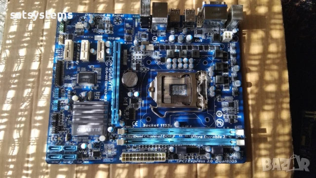 Дънна платка Gigabyte GA-H61M-D2-B3 Socket LGA1155, снимка 7 - Дънни платки - 50912592