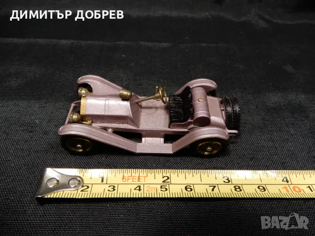 СТАРА РЕТРО МЕТАЛНА КОЛИЧКА MERCER MATCHBOX MOY ENGLAND , снимка 7 - Колекции - 50154168