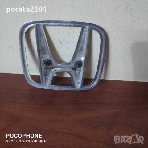 Продавам - оригинална емблема предна решетка за Хонда Сивик 2003-2008 г, снимка 2 - Аксесоари и консумативи - 35735499