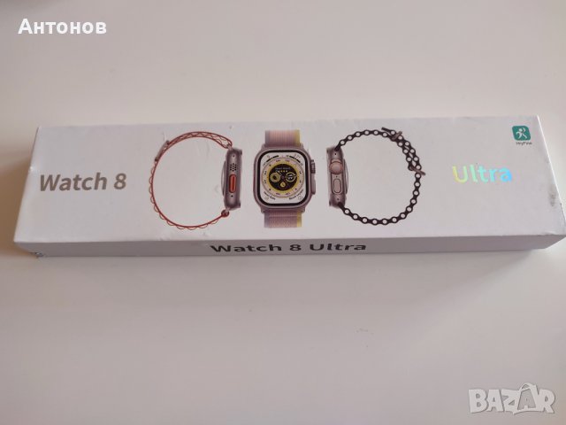 Забележителен черен смарт часовник Smart watch Ultra 8