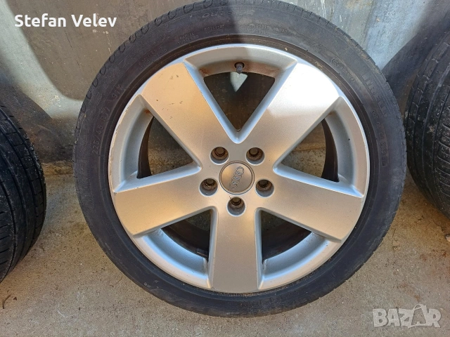 джанти с гуми 17 5х112, снимка 5 - Гуми и джанти - 53864846