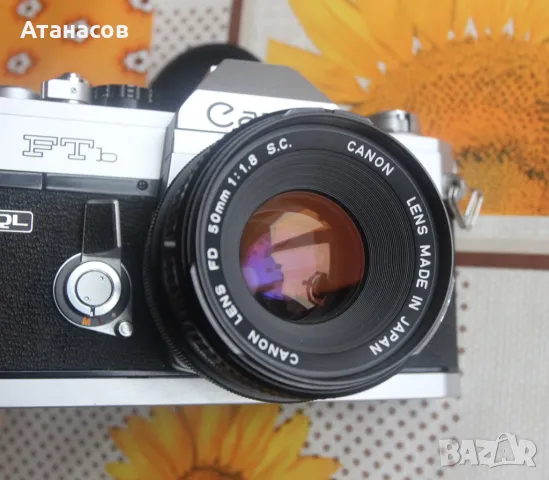 Canon FTb QL, снимка 9 - Фотоапарати - 48257803