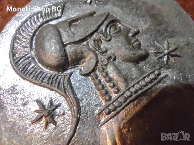 Декадрахма на племето Дерони, снимка 4 - Нумизматика и бонистика - 49966373