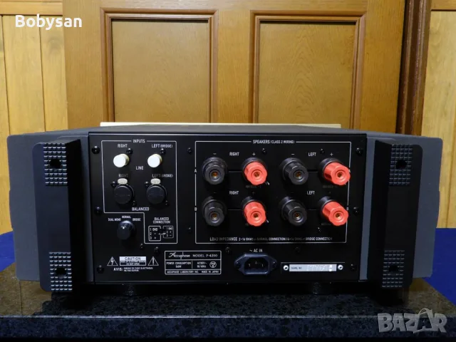 Accuphase P-4200 Перфектно състояние, снимка 6 - Ресийвъри, усилватели, смесителни пултове - 55949210