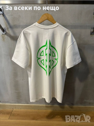 Balenciaga Мъжка Бяла Тениска👕Мъжка Блуза С Къс Ръкав В Бял Цвят Код MensPoint78, снимка 2 - Тениски - 53716746