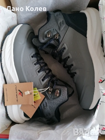 Мъжки маратонки Runners, RNS-242-6470, Сив [26,5см - 41]], снимка 4 - Маратонки - 53769803