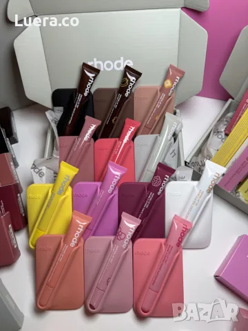 Rhode Snap-On магнитен калъф + гланц rhode Peptide Lip Tint Treatment оригинален iPhone снап он , снимка 9 - Декоративна козметика - 56138761