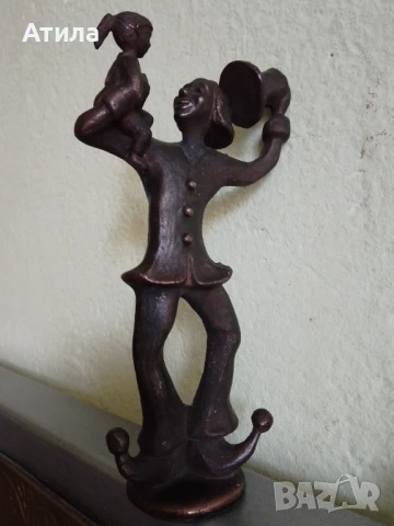 скулптура бронз, снимка 2 - Статуетки - 51214255