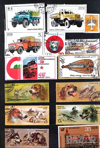 Класьор с марки 215 бр., снимка 10 - Филателия - 48165712