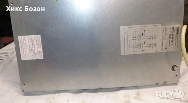 Качествен двоен керамичен котлон Smeg Italy, снимка 5 - Печки, фурни - 53869292