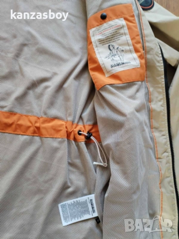 Napapijri A-Tepees Jacket Beige Cornstalk - страхотно мъжко яке КАТО НОВО ХЛ, снимка 14 - Якета - 51695318