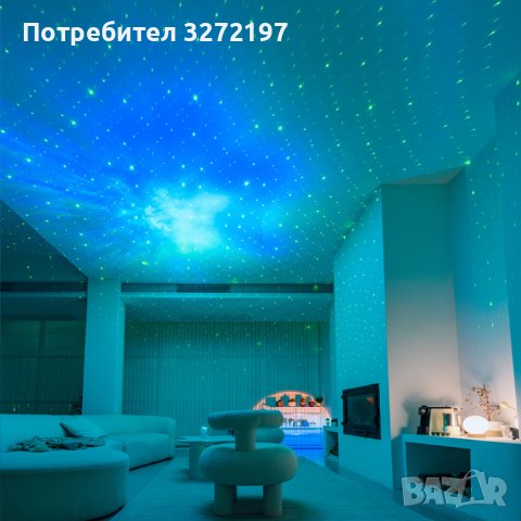 Висококачествен лазарен проектор Астронавт със сърце,модел 2024 г., снимка 15 - Прожектори - 41402363