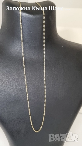 Златно синджирче 14К Midas 585, снимка 4 - Колиета, медальони, синджири - 52807183