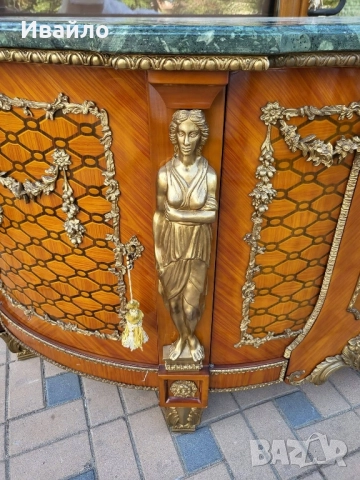 Феноменален шкаф в стил Луй XV, снимка 3 - Шкафове - 52494785