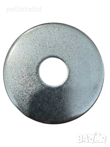 Шайба подложна, с много широка периферия Размер: Ф 16 Х 64 мм Х 4 мм 